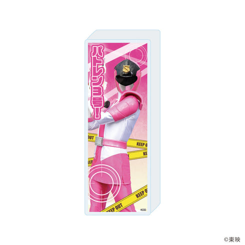 『快盗戦隊ルパンレンジャーVS警察戦隊パトレンジャー』ミニアクリルブロック07/パトレン3号(公式イラスト)