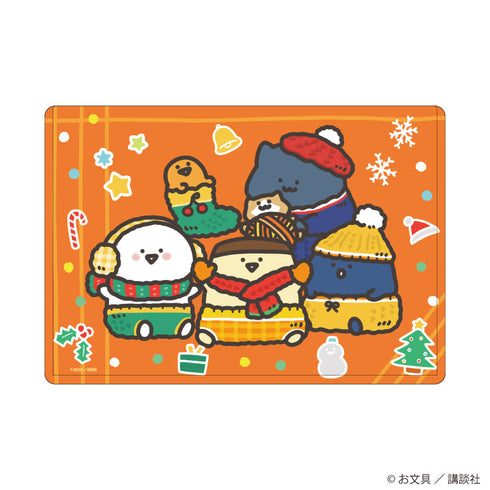 『お文具といっしょ』キャラクリアケース10/クリスマスニットver.(描き下ろしイラスト)