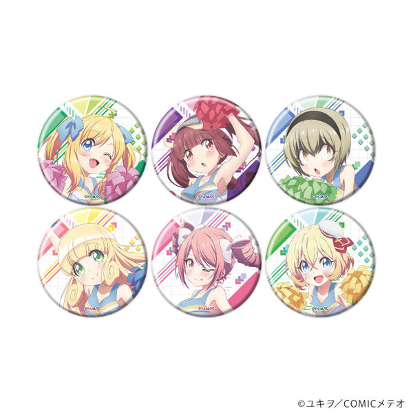 『邪神ちゃんドロップキック』缶バッジ07/チアガールver.コンプリートセット(全6種)(描き下ろしイラスト)