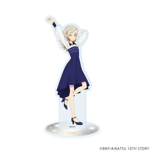 『アイカツ!』アクリルスタンド23/黒沢凛 雪柄コーデver.(描き下ろしイラスト)【202609再販】