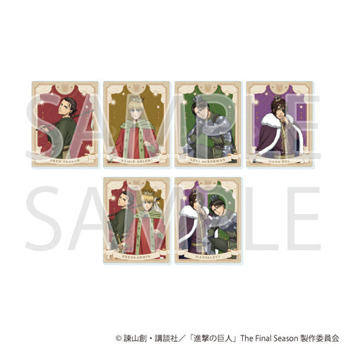 『進撃の巨人The Final Season』アクリルカード01/タロットver. ブラインド(全6種)(描き下ろしイラスト)【BOX】【202609再販】