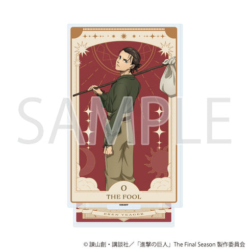 『進撃の巨人The Final Season』アクリルスタンド13/エレン・イェーガー タロットver.(描き下ろしイラスト)【202609再販】