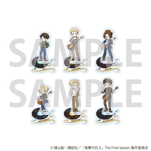 『進撃の巨人』アクリルぷちスタンド02/ジャズver. Bセット コンプリートセット(全6種)(グラフアートイラスト)