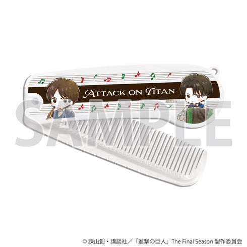 『進撃の巨人』折りたたみコーム01/ジャズver.(グラフアートイラスト)