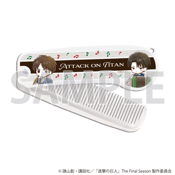 『進撃の巨人』折りたたみコーム01/ジャズver.(グラフアートイラスト)