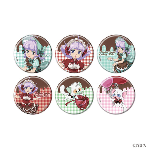 『魔法の天使クリィミーマミ』缶バッジ12/ドルチェver. コンプリートセット(全6種)(描き下ろしイラスト)