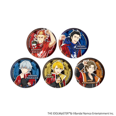 『アイドルマスター SideM』缶バッジ20/サイバーパンクver. コンプリートセット(全5種)(描き下ろしイラスト)