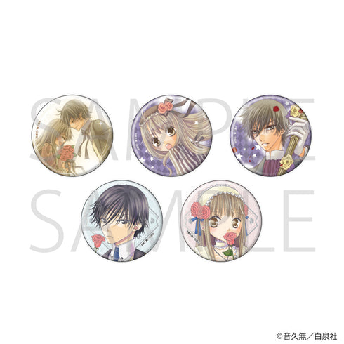 『花と悪魔』缶バッジ01/コンプリートセット(全5種)