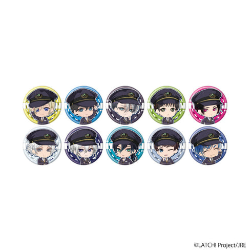 『STATION IDOL LATCH!』缶バッジ18/コンプリートセット(全10種)(公式イラスト)