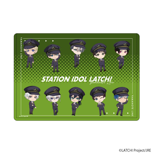 『STATION IDOL LATCH!』キャラクリアケース03/整列デザイン(公式イラスト)