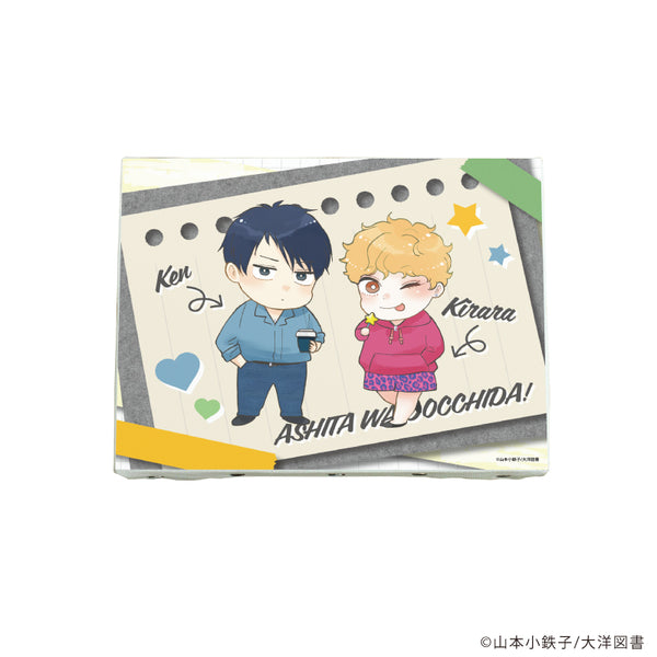 『明日はどっちだ!』キャンバスボード02/土佐山田 顕&黛 星(描き下ろしイラスト)