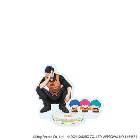 『ヒプノシスマイク SANRIO NAKAYOKU EDIT』アクリルスタンド15/天谷奴 零×ゴロピカドン(コラボイラスト)