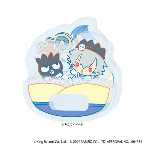 『ヒプノシスマイク SANRIO NAKAYOKU EDIT』ゆらゆらアクリルスタンド04/碧棺 左馬刻×バッドばつ丸(コラボイラスト)