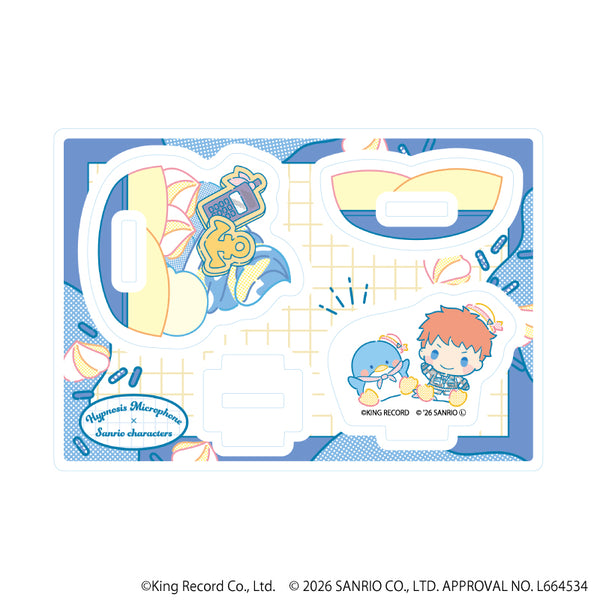 『ヒプノシスマイク SANRIO NAKAYOKU EDIT』ゆらゆらアクリルスタンド06/毒島 メイソン 理鶯×タキシードサム(コラボイラスト)