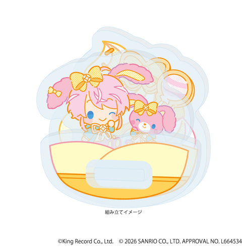 『ヒプノシスマイク SANRIO NAKAYOKU EDIT』ゆらゆらアクリルスタンド07/飴村 乱数×ぼんぼんりぼん(コラボイラスト)