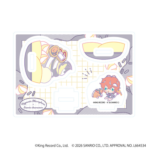 『ヒプノシスマイク SANRIO NAKAYOKU EDIT』ゆらゆらアクリルスタンド12/観音坂 独歩×KIRIMIちゃん.(コラボイラスト)