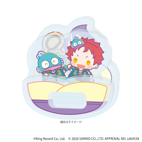 『ヒプノシスマイク SANRIO NAKAYOKU EDIT』ゆらゆらアクリルスタンド16/波羅夷 空却×ハンギョドン(コラボイラスト)