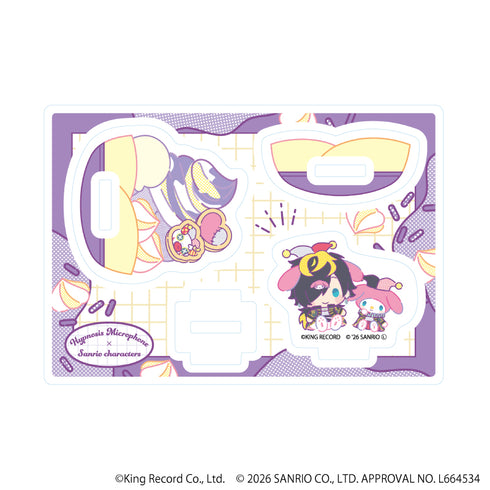 『ヒプノシスマイク SANRIO NAKAYOKU EDIT』ゆらゆらアクリルスタンド17/四十物 十四×マイメロディ(コラボイラスト)