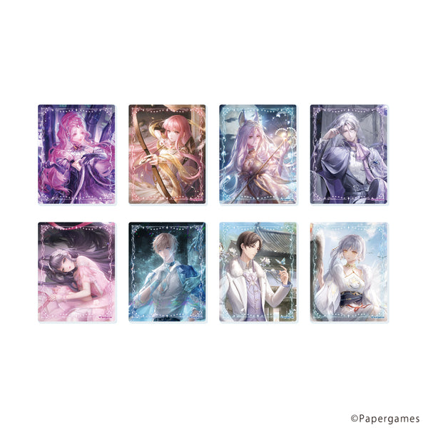 『シャイニングニキ』アクリルカード03/コンプリートセット(全8種)(公式イラスト)