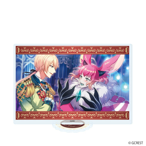 『夢職人と忘れじの黒い妖精』アクリルスタンド72/ヒース&プラオ(公式イラスト)