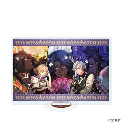 『夢職人と忘れじの黒い妖精』アクリルスタンド80/アデル&ジン(公式イラスト)