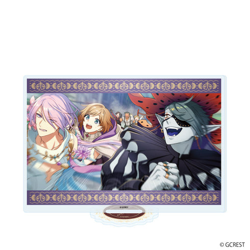 『夢職人と忘れじの黒い妖精』アクリルスタンド82/メリーローズ&ジェスター(公式イラスト)