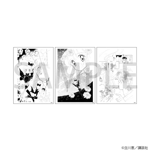 《怪盜聖泰爾》REPLICA GENGA 3張套組04/怪盜聖泰爾&飛鳥大貴(官方插圖)