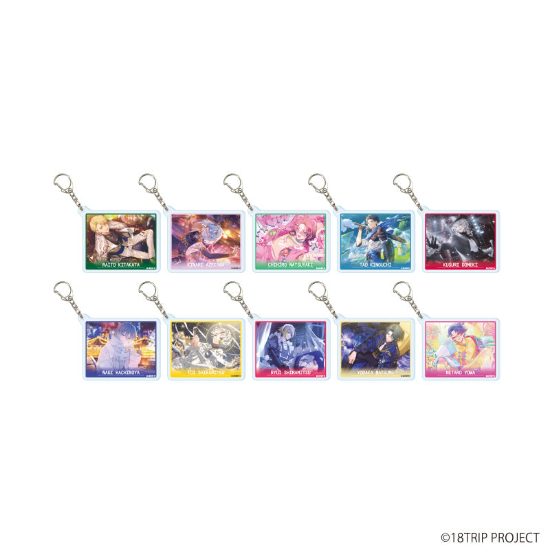 18TRIP』アクリルキーホルダー『18TRIP』04/コンプリートセット(全10種