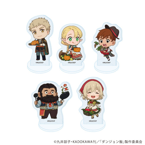 『ダンジョン飯』アクリルぷちスタンド03/収穫祭ver. コンプリートセット(全5種)(ミニキャライラスト)