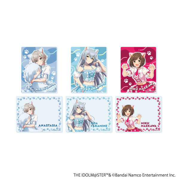 『アイドルマスター シンデレラガールズ』アクリルカード07/猫ver. コンプリートセット(全6種)(描き下ろしイラスト)