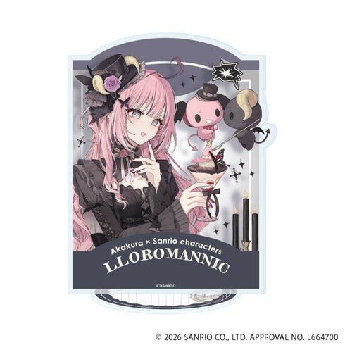 『赤倉×サンリオキャラクターズ』アクリルスタンド59/ルロロマニック(コラボイラスト)