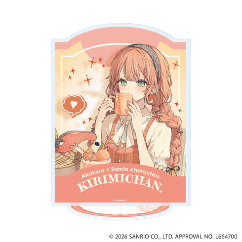 『赤倉×サンリオキャラクターズ』アクリルスタンド61/KIRIMIちゃん.(コラボイラスト)【202610再販】
