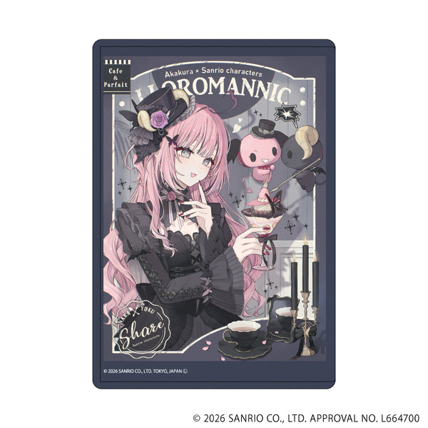 『赤倉×サンリオキャラクターズ』キャラクリアケース38/ルロロマニック(コラボイラスト)