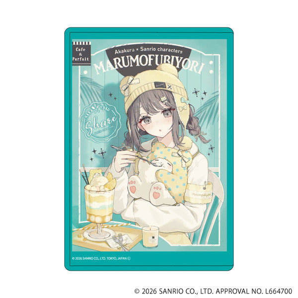 『赤倉×サンリオキャラクターズ』キャラクリアケース39/まるもふびより(コラボイラスト)