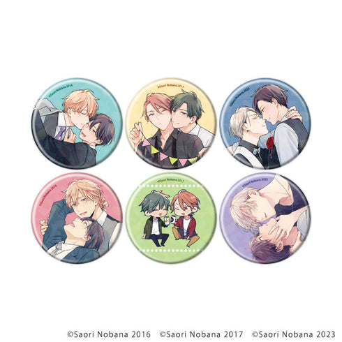 『野花さおり先生』ホログラム缶バッジ(57mm)01/コンプリートセット(全6種)(公式&描き下ろしイラスト)