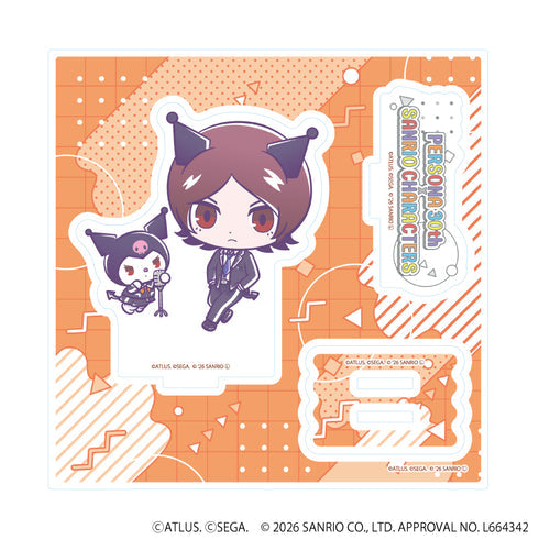 『P30th×サンリオキャラクターズ』アクリルスタンドプレート02/P2罪主人公・クロミ(コラボイラスト)【202610再販】