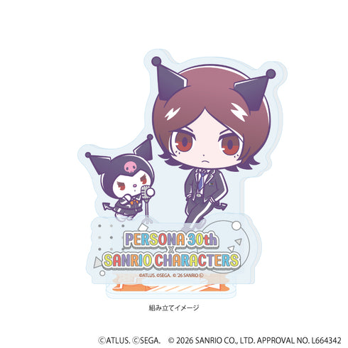 『P30th×サンリオキャラクターズ』アクリルスタンドプレート02/P2罪主人公・クロミ(コラボイラスト)