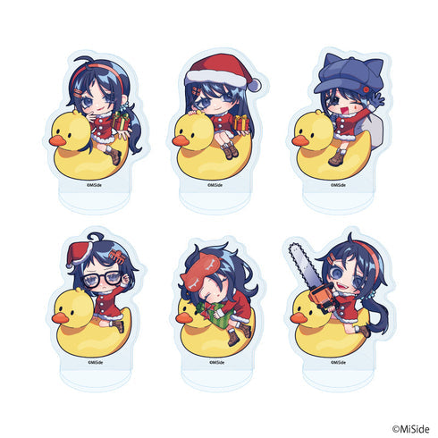 『MiSide : ミサイド』アクリルぷちスタンド01/クリスマスver. ブラインド(全6種)(ミニキャライラスト)【BOX】【202609再販】