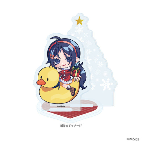 『MiSide : ミサイド』アクリルスタンドプレート01/狂ったミタA クリスマスver.(ミニキャライラスト)【202609再販】