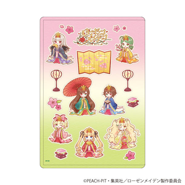 『ローゼンメイデン』キャラクリアケース09/集合デザイン(レトロアートイラスト)