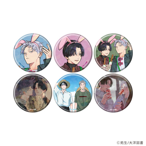 《兔之森》全息圖徽章(57mm)01/全套組(共6種)(官方&全新繪製插圖)
