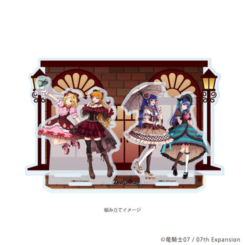 『うみねこのなく頃に』アクリルジオラマ03/集合デザイン ドルチェver.(描き下ろしイラスト)