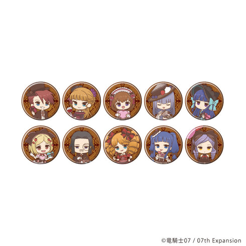 『うみねこのなく頃に』缶バッジ65/ドルチェver. コンプリートセット(全10種)(レトロアートイラスト)