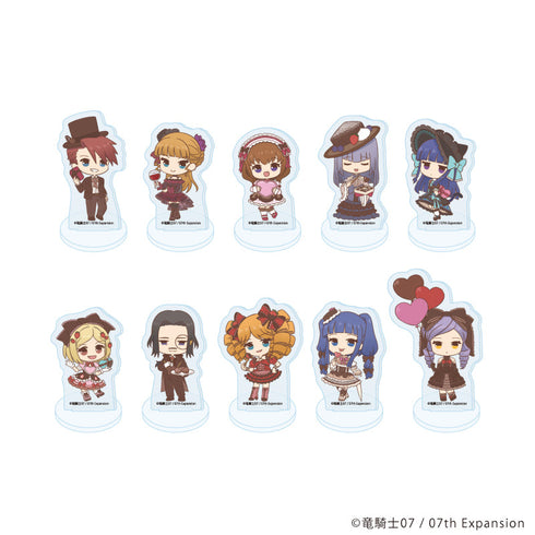 『うみねこのなく頃に』アクリルぷちスタンド19/ドルチェver. コンプリートセット(全10種)(レトロアートイラスト)