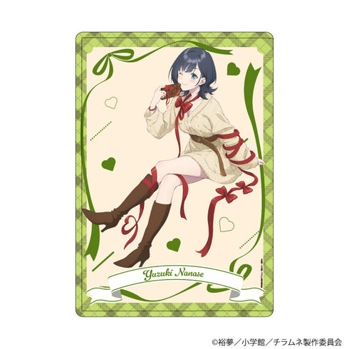 『千歳くんはラムネ瓶のなか』キャラクリアケース05/七瀬悠月 バレンタインver(描き下ろしイラスト)