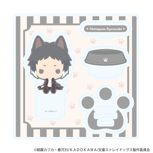 『おさんぽ文豪ストレイドッグス』アクリルスタンドプレート05/芥川龍之介【202608再販】