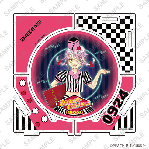 『しゅごキャラ!』アクリルコースター01/日奈森あむ アメリカンダイナーver.(描き下ろしイラスト)