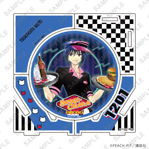 『しゅごキャラ!』アクリルコースター02/月詠イクト アメリカンダイナーver.(描き下ろしイラスト)