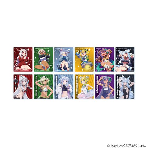 『Akashic Production』壓克力卡 01/盲抽(共12種)(官方插畫)【BOX】【202607 再版】