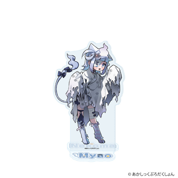 『あかしっくぷろだくしょん』アクリルスタンド03/猫幻ミャオ ハロウィンver.(公式イラスト)
